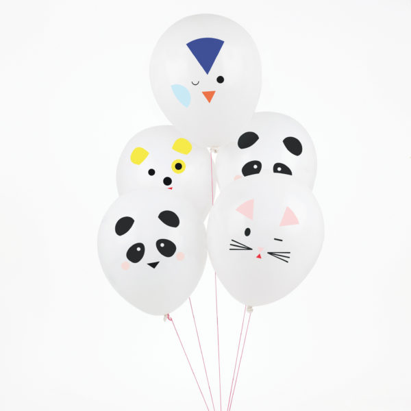 ballonnen mini dieren panda hond poes pinguïn
